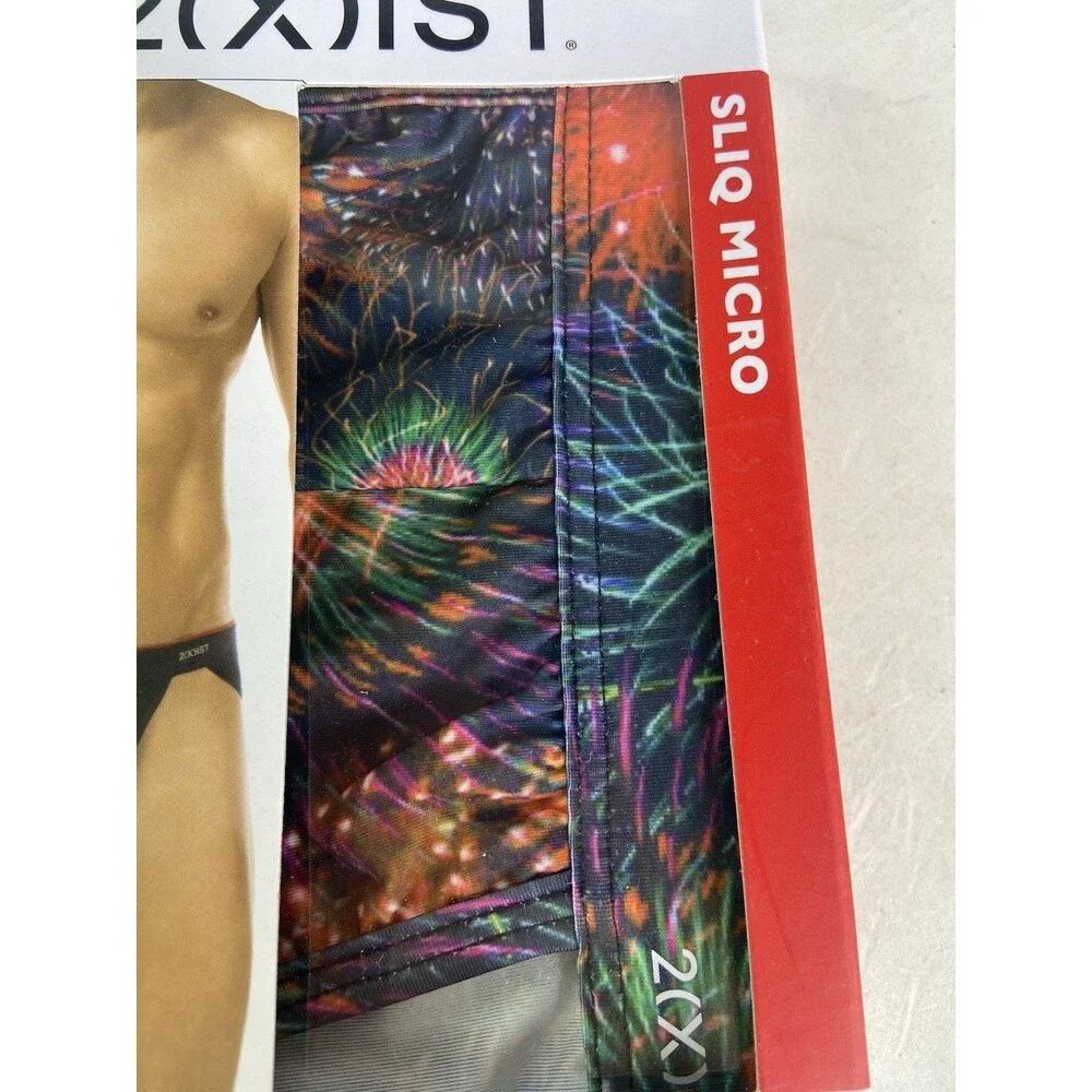 2xist Sliq Micro Sport Brief Underwear Multicolor Mens Size M